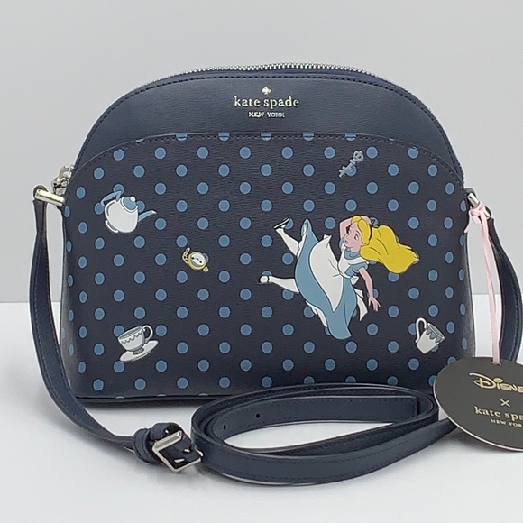 Kate Spade disney x kate spade new york alice in wonderland crossbody bag - Picture 12 of 16
